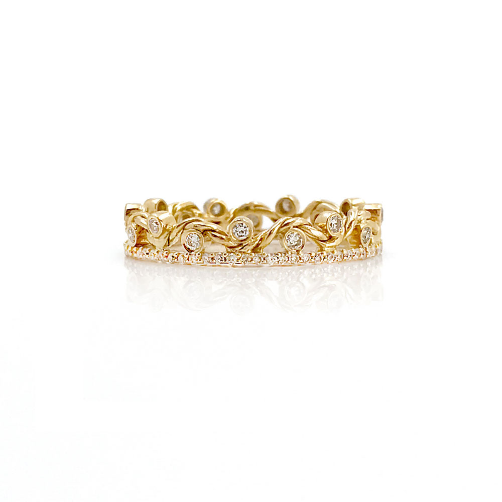 18K-Gold-Diamond-Twist-Wave-Open-Lace-Crown-Stacking-Ring-Glissade-GLIR-06