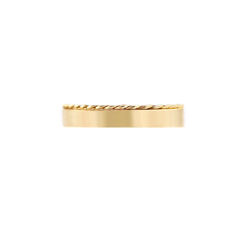 50.53-3.8mm-signature-Slim-Twist-Satin-Square-Band-Two-Ring-Stacking-jewelyrie copy