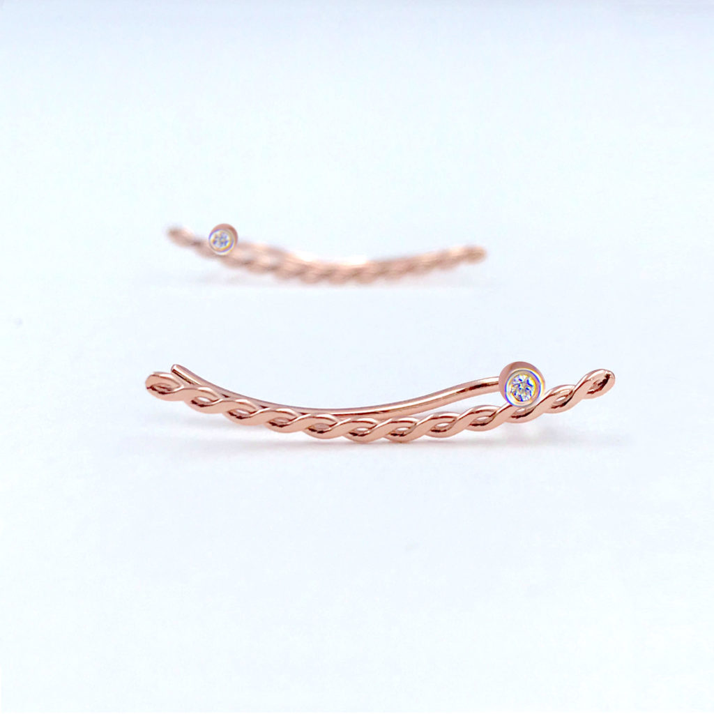 diamond-accent-infinity-twist-arch-climber-earring-14k-rose-gold-jewelyrie-2061
