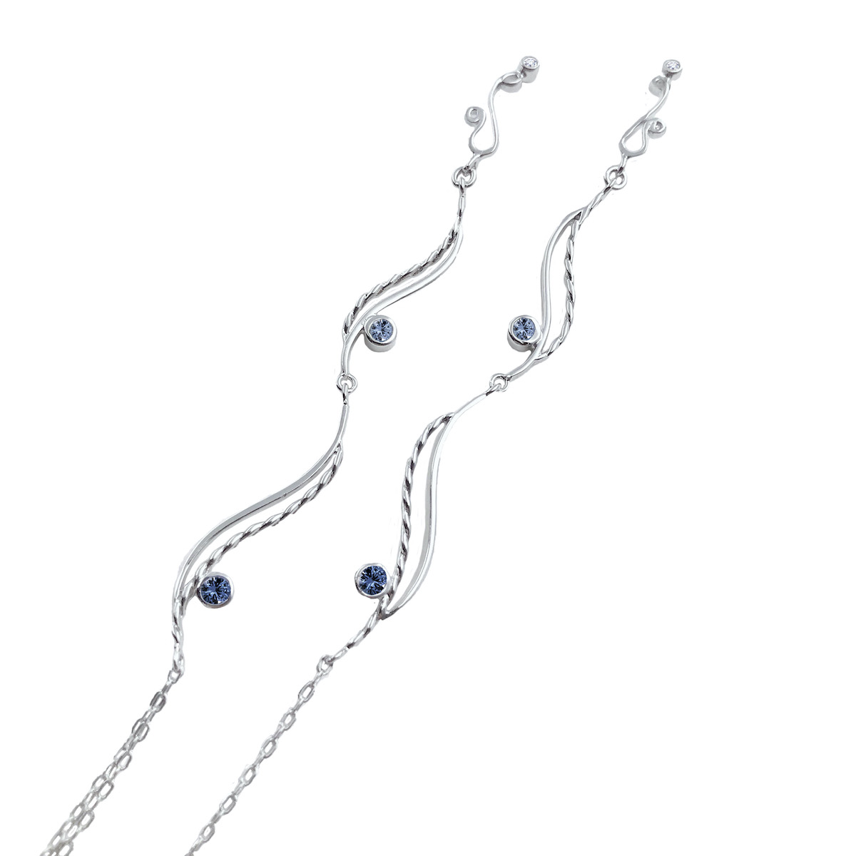 Ceylon-Sapphire-Double-Wave-Tassel-Duster-Earrings_3932SH copy