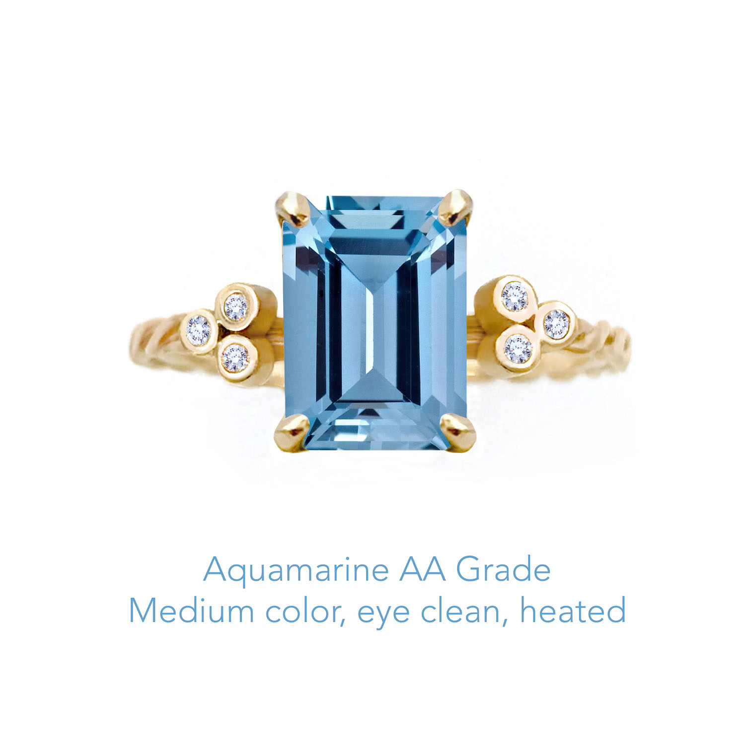 Aquamarine AA YG