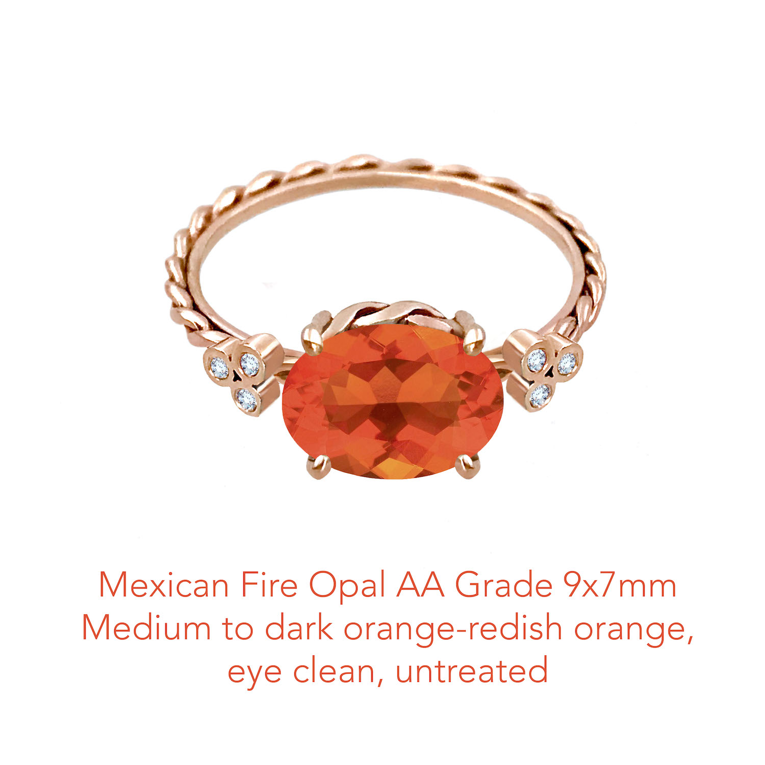 Opal Mexican Fire AA 9x7
