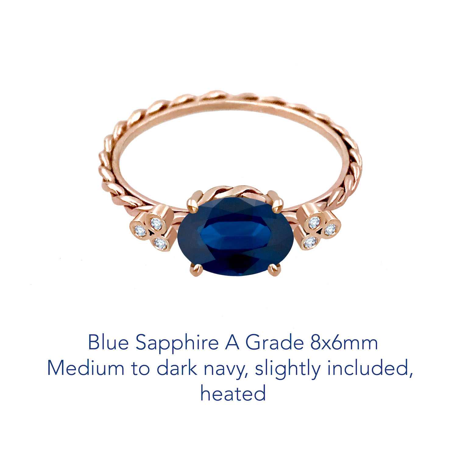 Sapphire Blue A 8x6