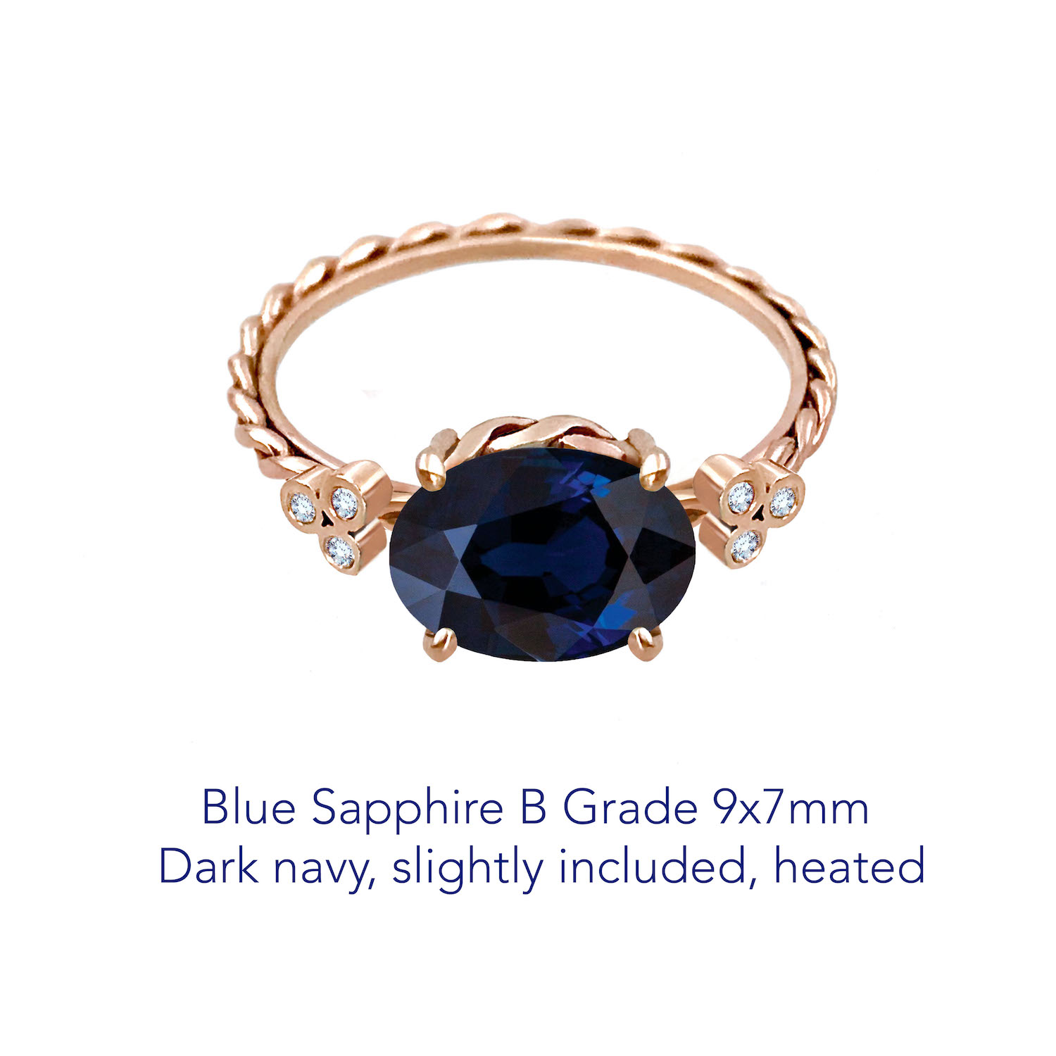 Sapphire Blue B 9x7