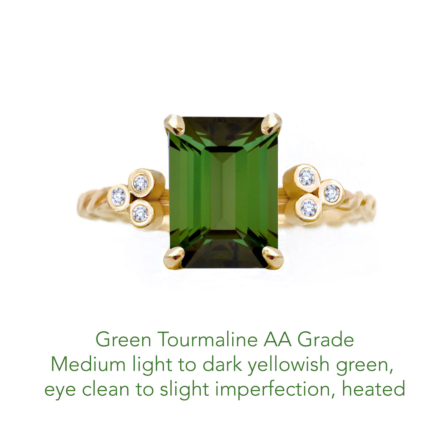 Tourmaline Green AA YG
