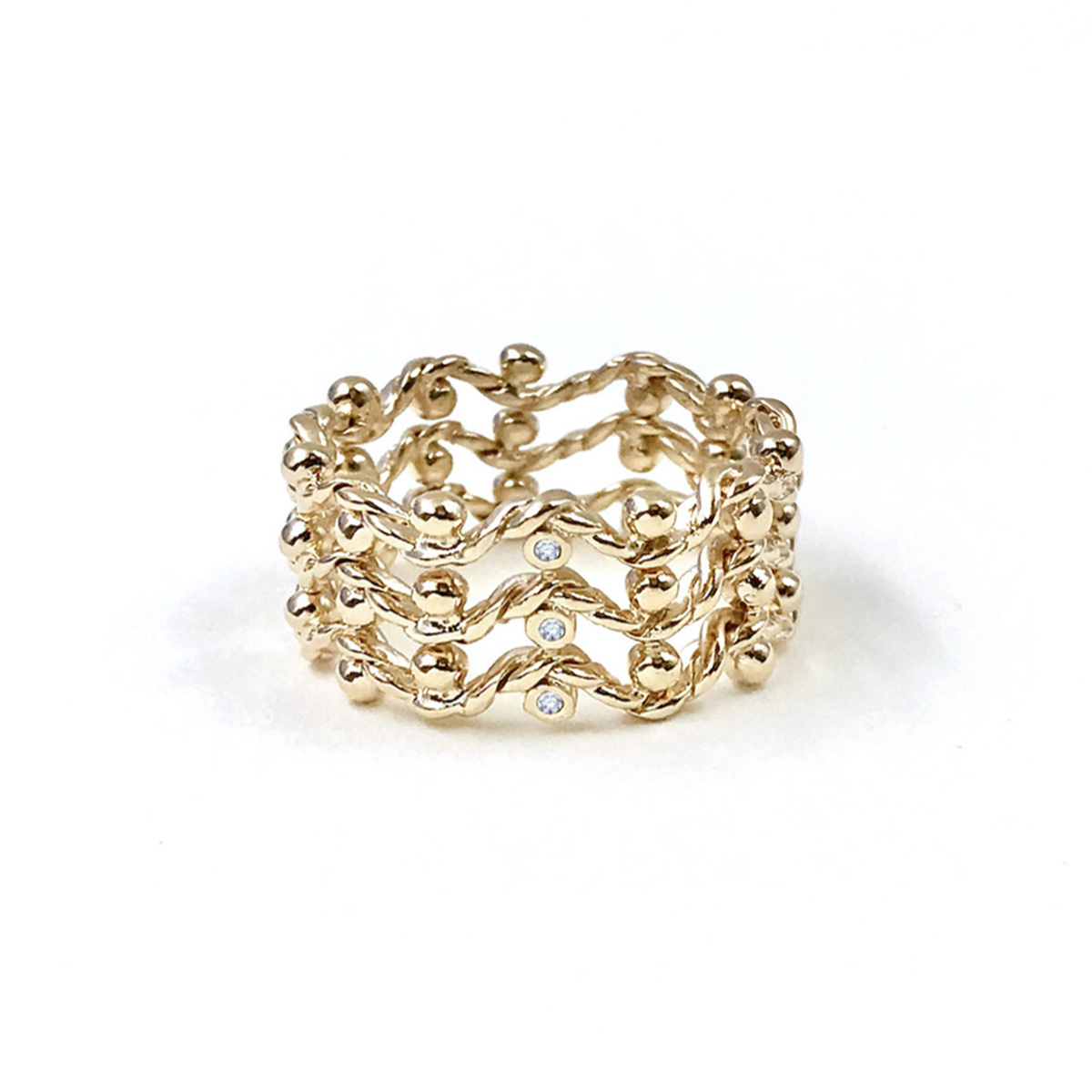 triple-twist-wave-bead-open-lace-band-diamond-accent-jewelyrie-YG