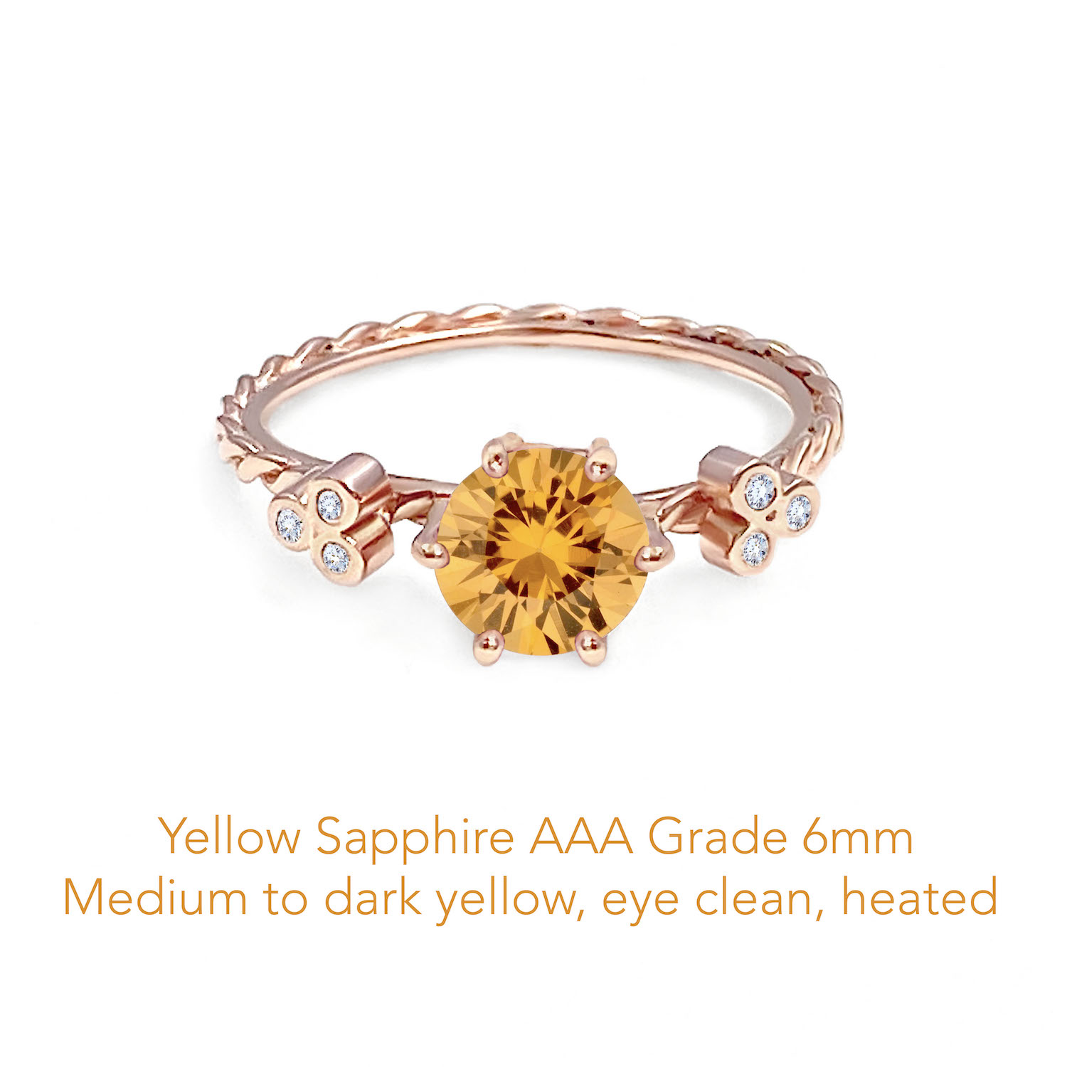 Sapphire Yellow AAA