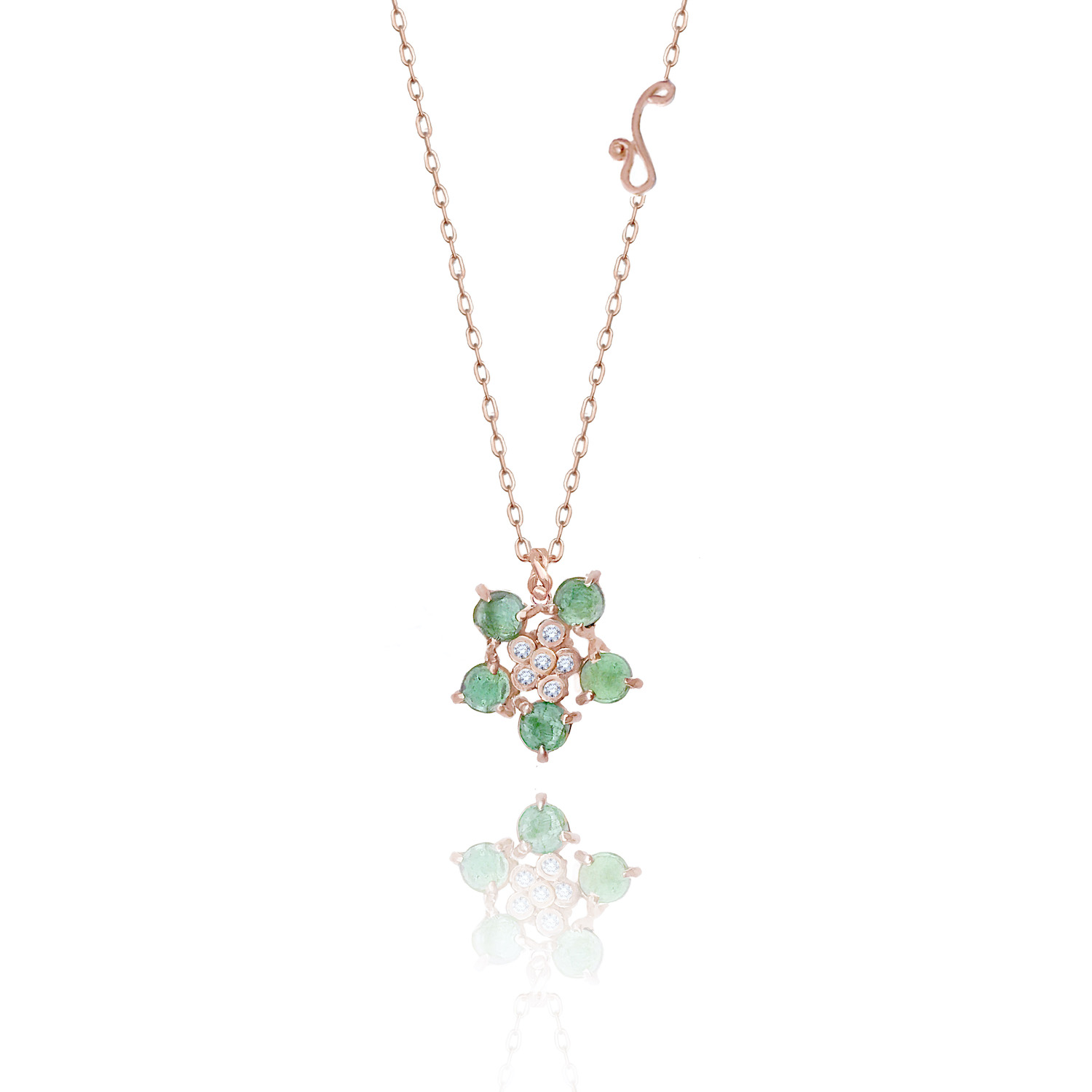 forget-me-not-emerald-flower-pendant-necklace-14k-18k-jewelyrie